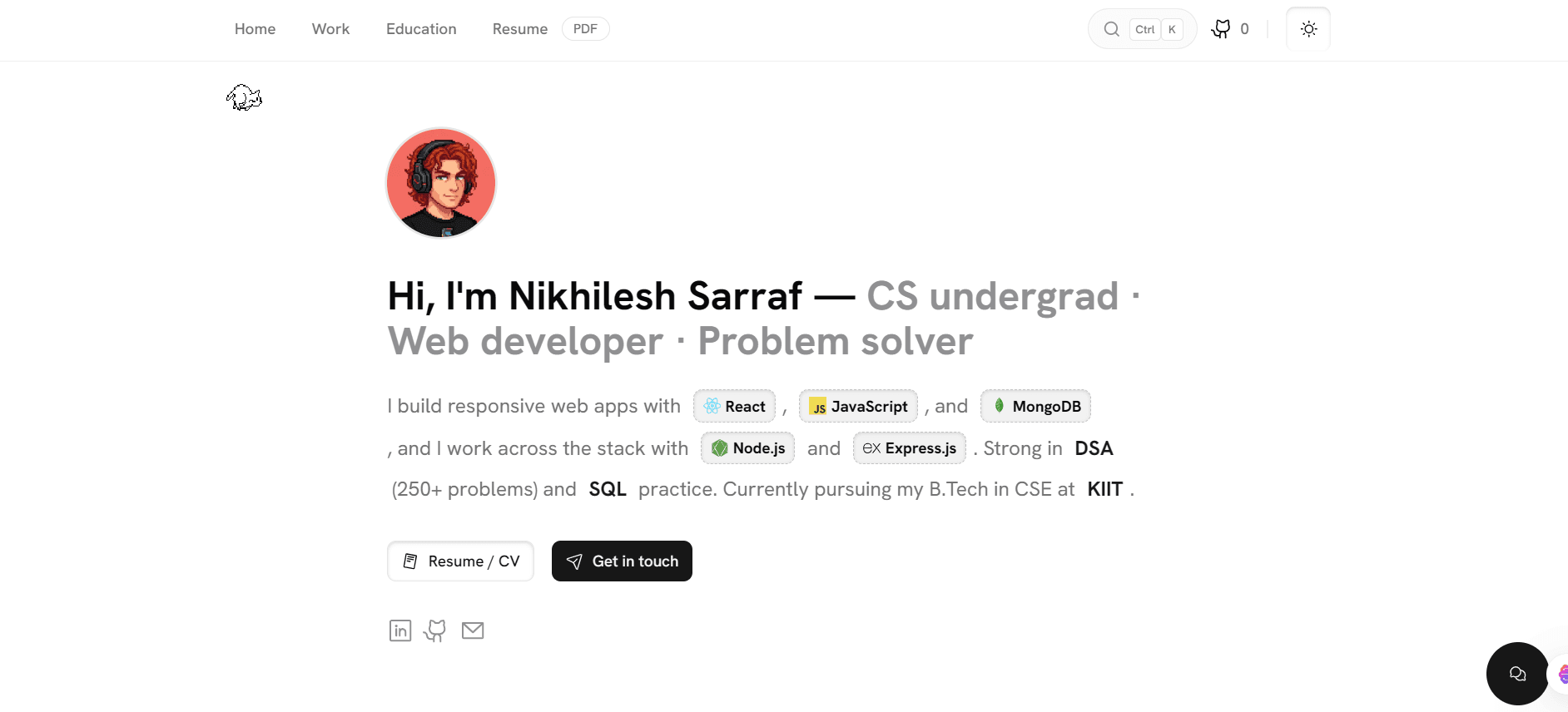Portfolio Website